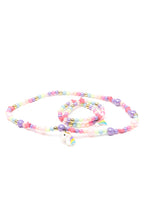 Load image into Gallery viewer, Cheerful Starry Unicorn Necklace Set by Great Pretenders