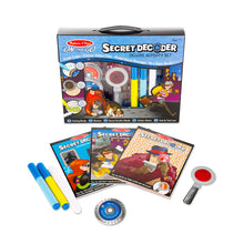 Load image into Gallery viewer, Melissa & Doug Secret Decoder Deluxe Activity Set - On the Go