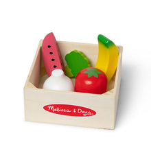 Load image into Gallery viewer, Melissa & Doug Wooden Food Groups Play Set - Produce