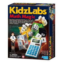 Load image into Gallery viewer, KidzLabs Math Magic Puzzles and Games Diy Kit
