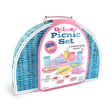 25-Piece Deluxe Picnic Set & Carrying Case