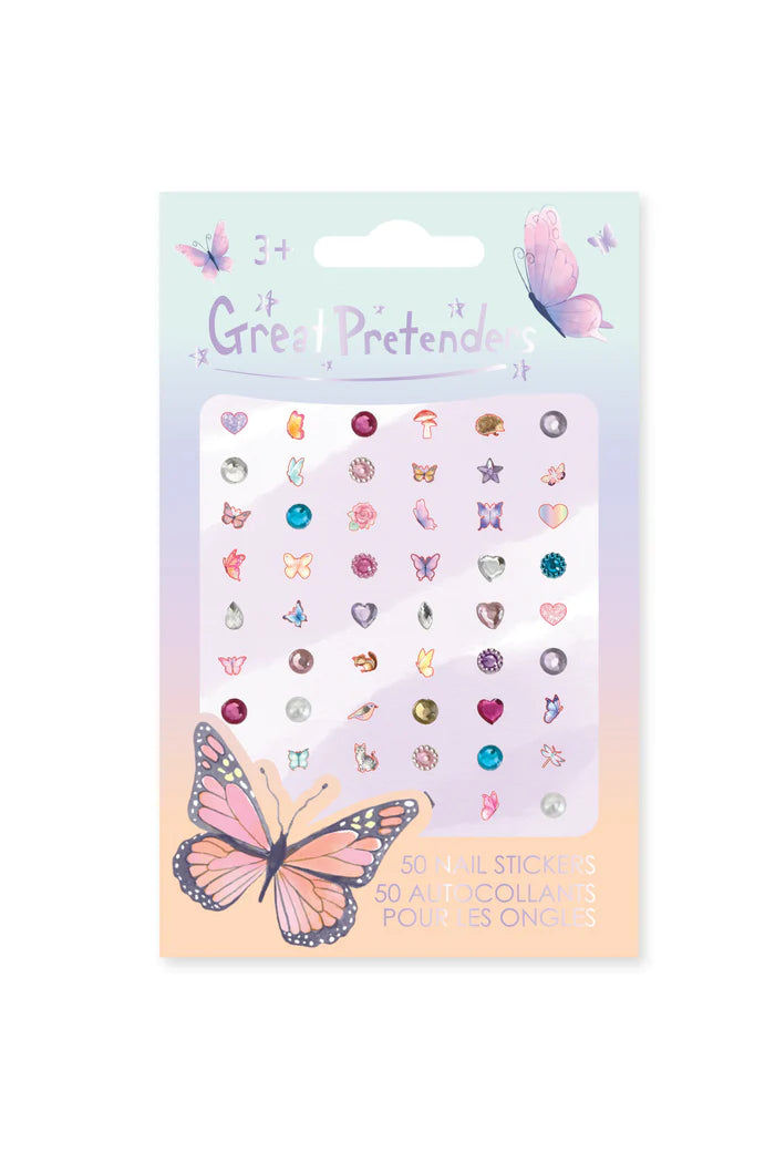 Butterfly Nail Stickers by Great Pretenders