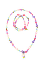 Load image into Gallery viewer, Cheerful Starry Unicorn Necklace Set by Great Pretenders
