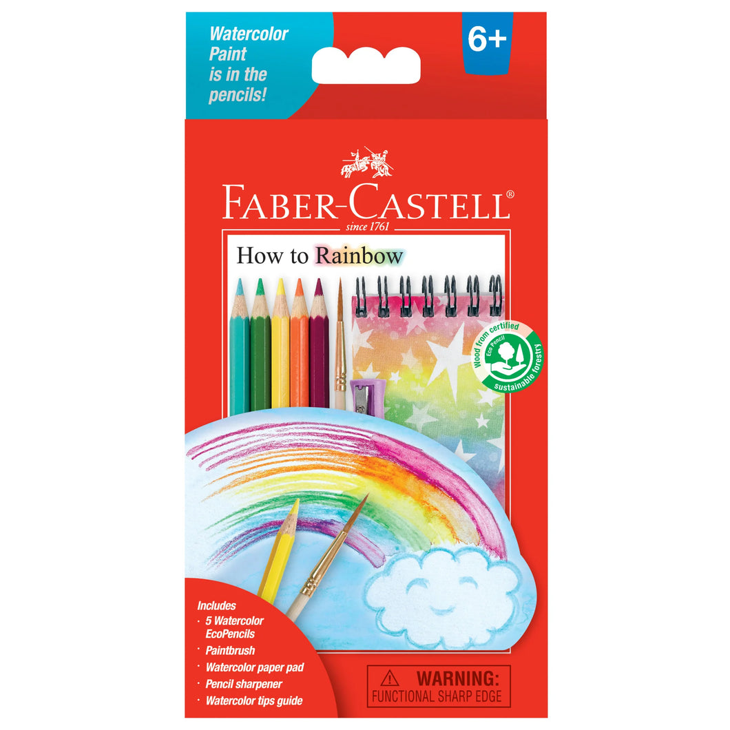 Faber-Castell: How To Rainbow Watercolor Pencils Starter Set