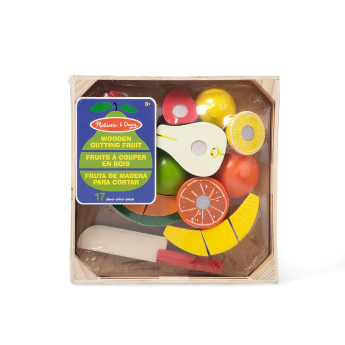 Melissa and doug wooden cutting deals fruit
