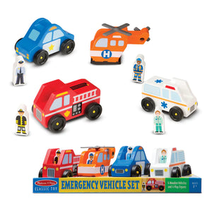 Melissa & Doug- Emergency Vehicle Set