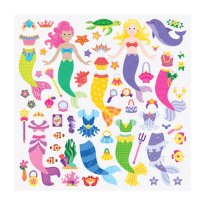 Melissa & Doug- Puffy Sticker Play Set - Mermaid