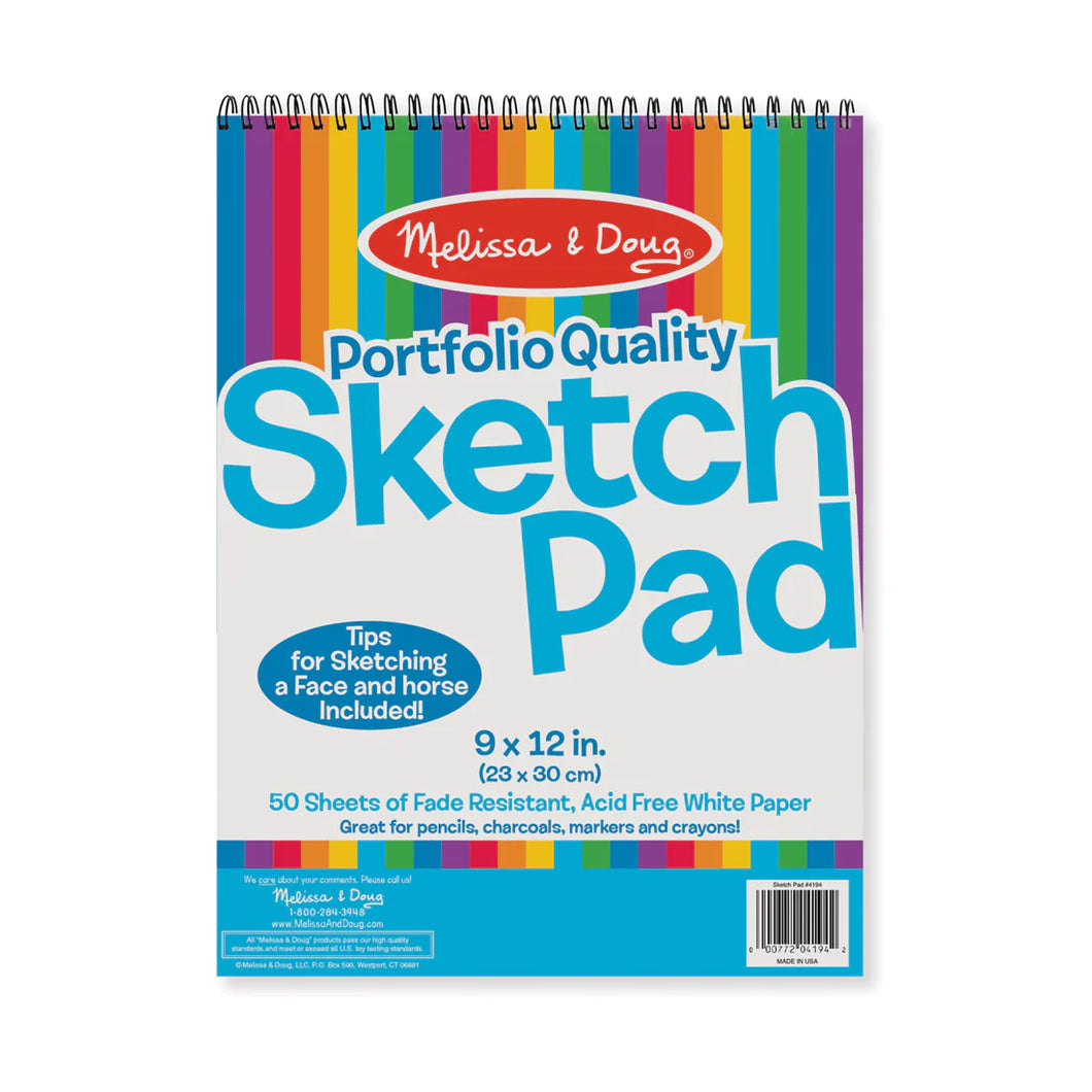 Melissa & Doug- Quality Spiral-Bound Sketch Pad
