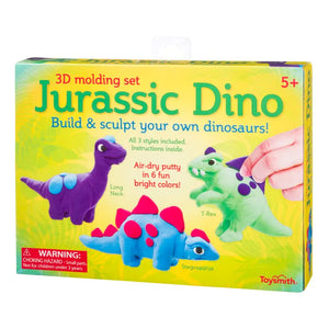 Jurassic Dino 3D Putty Sculpting Set, Craft Kit