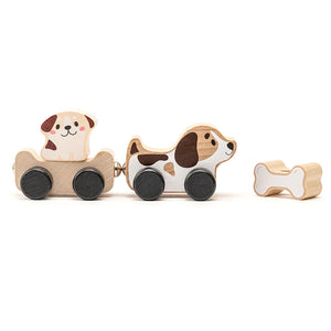 Wise Elk- Cubika Wooden Toy - Clever Puppies