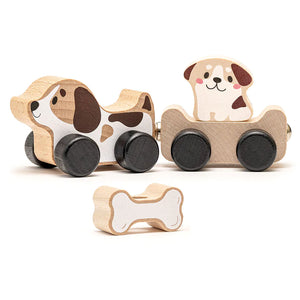 Wise Elk- Cubika Wooden Toy - Clever Puppies