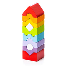 Load image into Gallery viewer, Wise Elk- Cubika Wooden Toy-  Stacking Blocks LD-10
