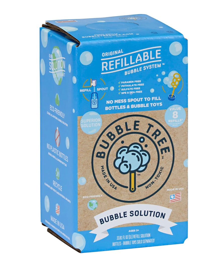 Bubble Tree 1 Liter Bubble Solution Refill The Green Bean