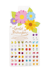 Spring Flower Sticker Earrings by Great Pretenders