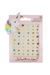 Unicorn Nail Stickers by Great Pretenders