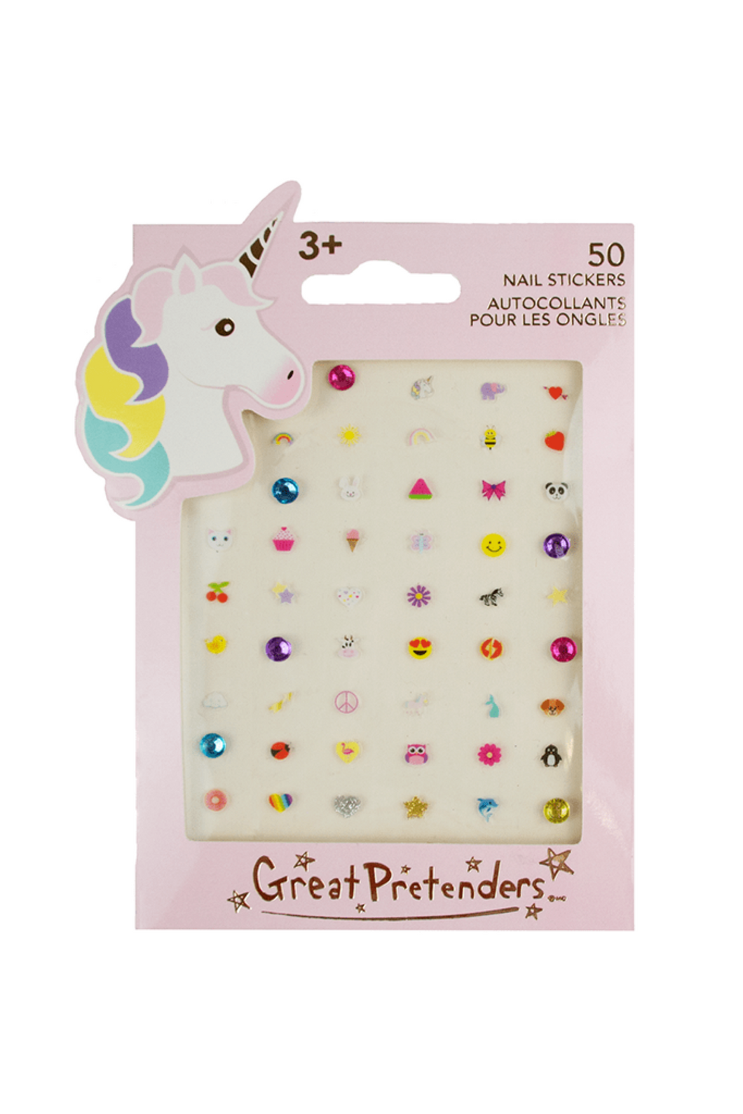 Unicorn Nail Stickers by Great Pretenders
