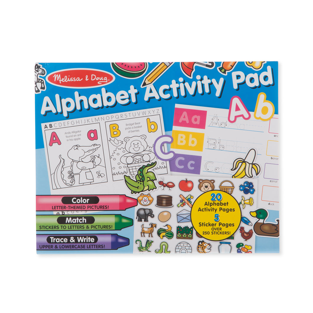 Melissa & Doug- Alphabet Activity Pad