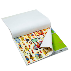Melissa & Doug- My Town Reusable Sticker Pad