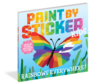 Paint By Sticker Kids: Rainbows Everywhere!
