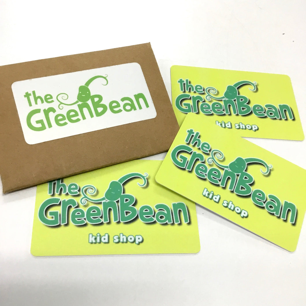 The Green Bean Certificate for $75